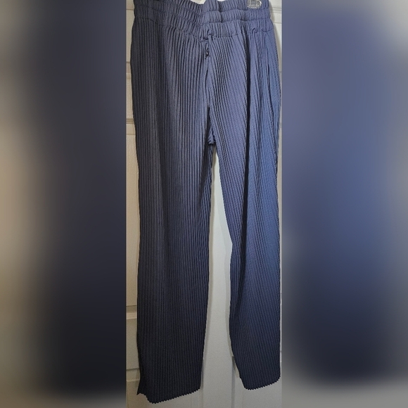 Pleated Trousers - Steel Blue - Picture 6 of 11